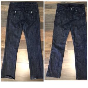 Kut from the kloth dark wash boot cut jeans